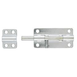 Ace 4 in. L Zinc-Plated Steel Barrel Bolt 1 pk