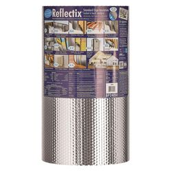 Reflectix 24 in. W X 50 ft. L X 0.3125 in. Up To 14.3 Reflective Radiant Barrier Insulation Roll 100