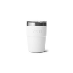 YETI Rambler 8 oz White BPA Free Ceramic Lined Stackable Tumbler with MagSlider Lid