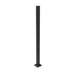Fortress Railing Products Fe26 Steel 55 in. H X 3 in. W X 3 in. L Steel Railing Post