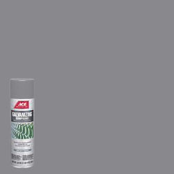 Ace Galvanizing Compound Flat/Matte Zinc Dust Pigment Galvanizing Compound Spray 20 oz