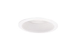 Halo Gloss White 6 in. W Plastic Baffle Trim