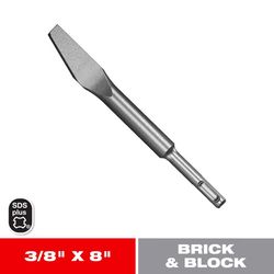 Diablo 3/8 in. W SDS-Plus Mortar Knife 1 pc