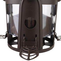 Perky-Pet Squirrel-Be-Gone Wild Bird 4 lb Plastic Max Bird Feeder 4 ports