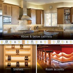 Armacost Lighting RibbonFlex Pro+ 16.4 ft. L Soft Bright White LED Strip Tape Light Kit 1 pk