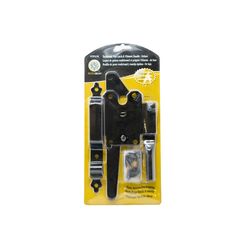 Nuvo Iron 1.75 in. H X 7 in. W X 14 in. L Powder Coated Aluminum/Steel Gate Latch