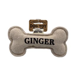 History and Heraldry Ginger Squeaky Dog Toy