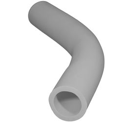 Cantex 1/2 in. D PVC Electrical Conduit Elbow For PVC 1 pk