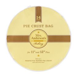 Mrs. Anderson's Baking Baking 14 in. L Pie Crust Bag White