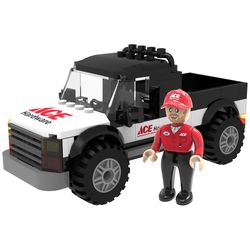 Ace Block Set Block Set Black/Red/White 80 pc