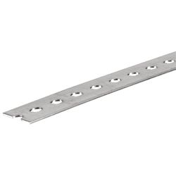 SteelWorks 0.07 in. X 1.38 in. W X 36 in. L Steel Slotted Flat Bar