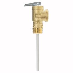 Watts 3/4 in. MNPT Bronze Temperature and Pressure Relief Valve 3/4 in. FNPT 1 pk