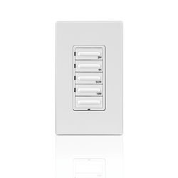 Leviton Decora Indoor Countdown Timer 120 V White
