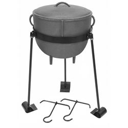 Bayou Classic Cast Iron Jambalaya Pot 7 gal 28.5 in. L X 28.5 in. W 1 pk