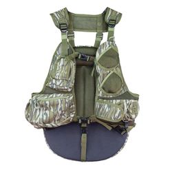 Knight and Hale Camo Fiber/Nylon Turkey Vest 16.75 in.