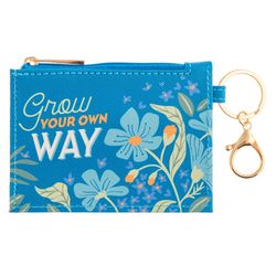 Karma Small Leather Zip ID Holder