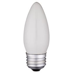 Westinghouse 40 W B11 Decorative Incandescent Bulb E26 (Medium) White 2 pk