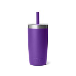 YETI Rambler Jr. 10 oz Pace Purple BPA Free Kids Cups with Silicone Straw