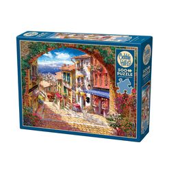 Cobble Hill Archway to Cagne Jigsaw Puzzle Multicolored 500 pc