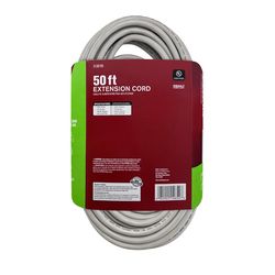 Ace Outdoor 50 ft. L Beige Extension Cord 16/3 SJTW