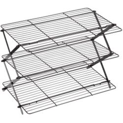 Wilton 10 in. W X 16 in. L 3-Tier Collapsible Cooling Rack