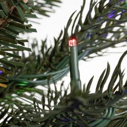 Holiday Bright Lights 4 ft. Full LED 350 ct Emerald Pine Sparkle Christmas Tree
