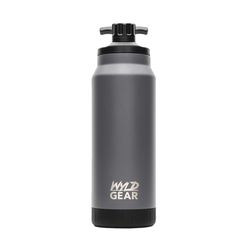Wyld Gear Mag 34 oz Double Wall Gray BPA Free Double Wall Water Bottle