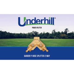 Underhill Brass 2-Way Shut-off Valve