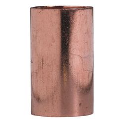 NIBCO 1/2 in. Sweat X 1/2 in. D Sweat Copper Coupling with Stop 10 pk