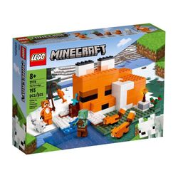 LEGO Minecraft The Fox Lodge Building Set Multicolored 193 pc
