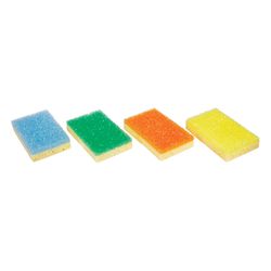 Scrub Daddy Sponge Daddy Heavy Duty Sponge For Multi-Purpose 5.6 in. L 4 pk