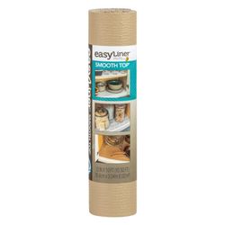 Duck Smooth Top EasyLiner 10 ft. L X 12 in. W Taupe Non-Adhesive Shelf Liner