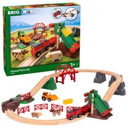 Brio Animal Farm Set Multicolored 30 pc