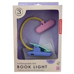 Kikkerland 40 lm Multicolored LED Book Clip Light