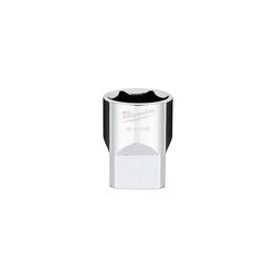 Milwaukee 7/8 in. S X 1/2 in. drive S SAE 6 Point Standard Deep Socket 1 pc