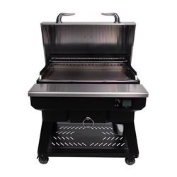 Recteq SmokeStone 600 Wood Pellet WiFi Pellet Griddle Black/Silver
