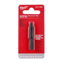 Milwaukee 1/4 in. X 0.25 in. L Carbide Tipped Toothed Edge Pilot Drill Bit 3-Flat Shank 1 ct