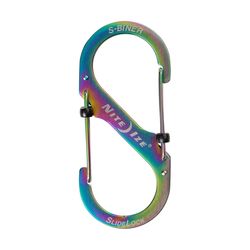 Nite Ize S-Biner SlideLock Stainless Steel Multicolored Locking S-Biner