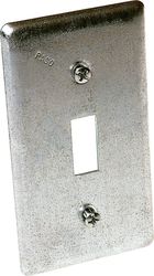 Raco Rectangle Steel 1 gang 4-3/16 in. H X 2-5/16 in. W Box Cover