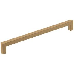 Amerock Monument Contemporary Bar Cabinet Pull 8-13/16 in. Champagne Bronze Gold 1 pk
