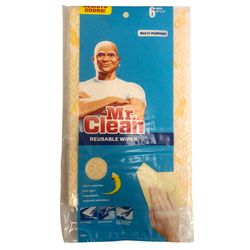 Mr. Clean Fiber Blend Wiping Cloth 11 in. W X 21 in. L 6 pk