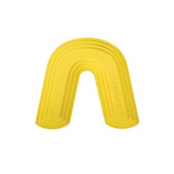 Pet Shop by Fringe Studio For Dog Yellow Rubber Color Me Happy Dog Toy 1 pk