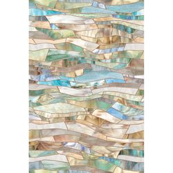 Artscape .007 in. H X 36 in. L Terazzo Vinyl Window Film