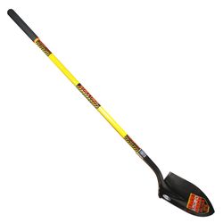 Structron S700 SpringFlex Steel Round Shovel Fiberglass Handle