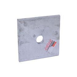 Simpson Strong-Tie 2 in. H X 0.8 in. W X 3 in. L Galvanized Steel Bearing Plate HDG