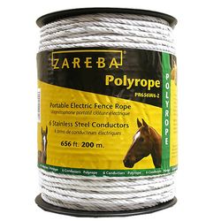 Zareba Polyrope 200 M White