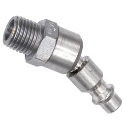 Tru-Flate Anodized Aircraft Aluminum Swivel Plug 1/4 in. IM 1 pc
