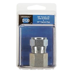 Apache Steel 5/8 in. D X 3/8 in. D Hydraulic Adapter 1