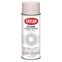 Krylon Stone Coarse White Onyx Texture Spray 12 oz