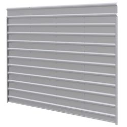 Arrow 20 ft. x 9 ft. Galvanized Steel Standard Peak Carport Enclosure Kit without Floor Kit